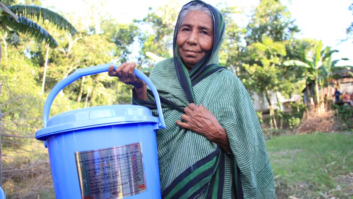 Start Fund Bangladesh providing support to communities after a flooding