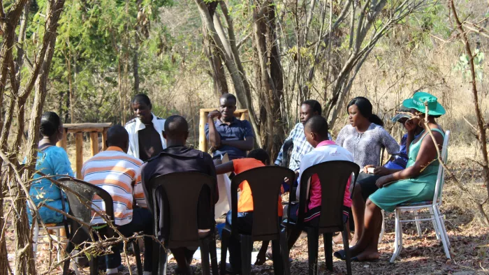 Community meetings in Kufunda