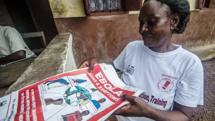 Ebola response of ActionAid Sierra Leone
