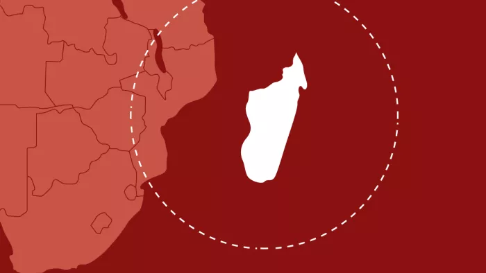 خريطة مدغشقر