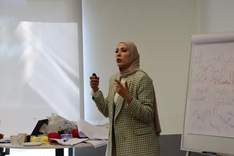 Facilitating a session