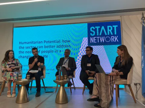 Panel discussion at COP28 with Start Network presentation