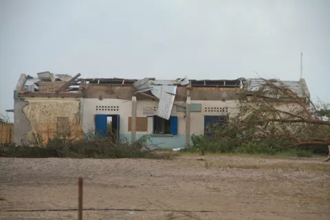 Aftermath of Cyclone Batsirai