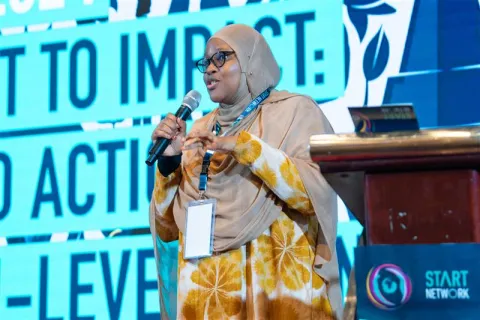 Shahida Suleiman, Hub Coordinator of the Somalia Humanitarian Hub