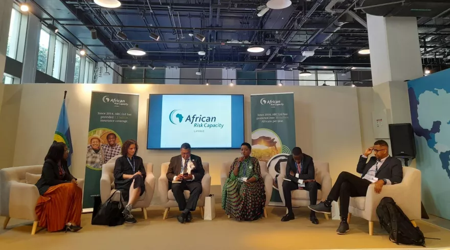 Panel discussion at COP28 with Start Network presentation