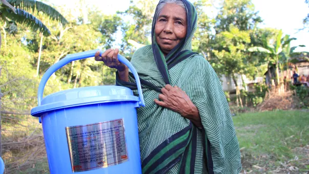 Start Fund Bangladesh providing support to communities after a flooding