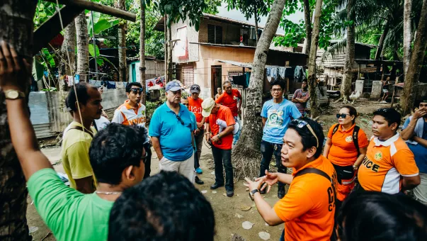 Preparedness drill in the Philippines