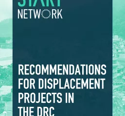 Recommendations for displacement projects in the DRC